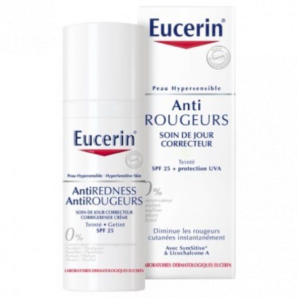 EUCERIN ANTI-ROUGEURS SOIN DE JOUR CORRECTEUR TEINTÉ SPF 25- 50ML