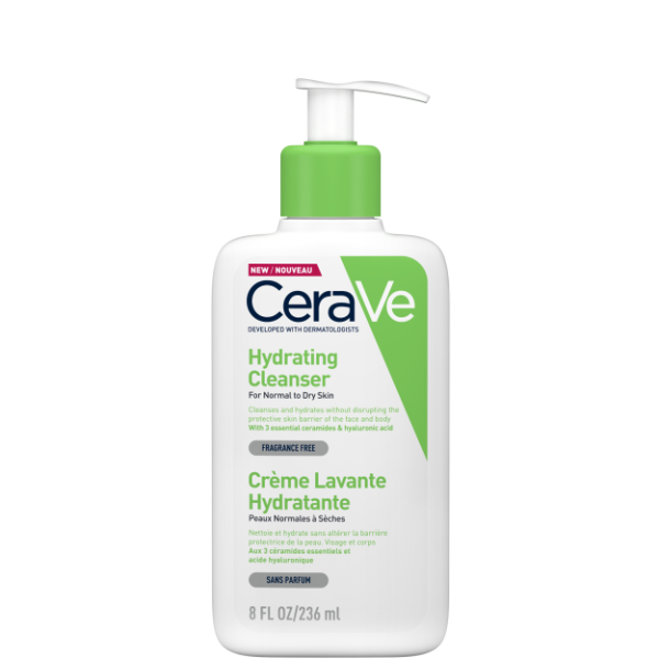 CERAVE CRÈME LAVANTE HYDRATANTE 236ML