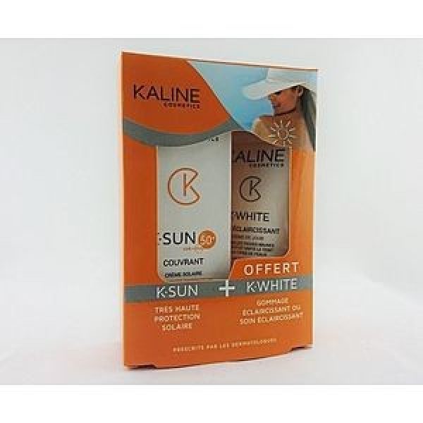 KALINE K-SUN CRÈME SOLAIRE COUVRANT 50ML + K. AQUA