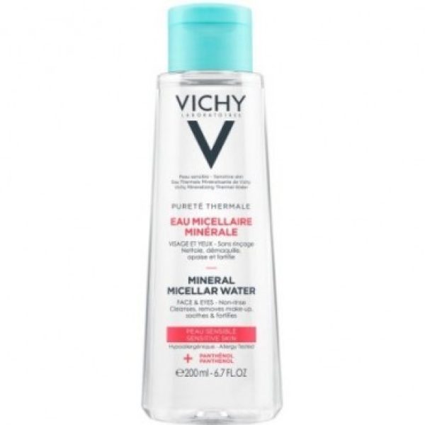 VICHY PURETE THERMALE EAU MICELLAIRE MINERALE PEAU SENSIBLE 200ML