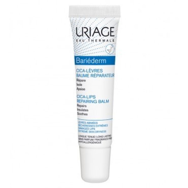 URIAGE BARIEDERM CICA-LEVRES BAUME REPARATEUR LEVRES ABIMEES 15ML