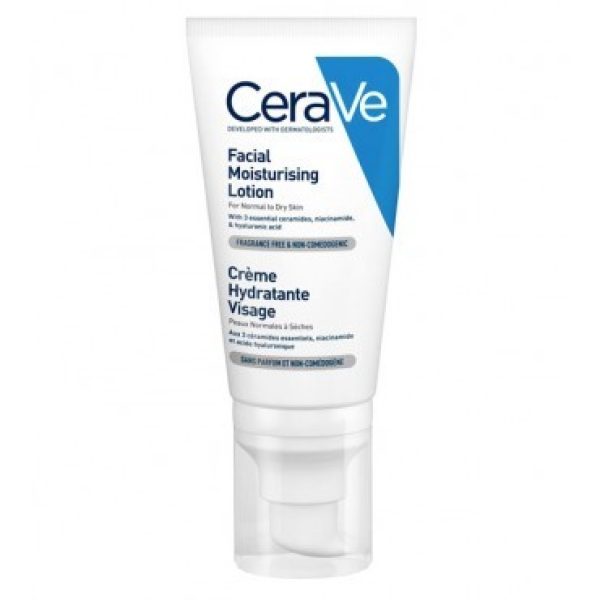 CERAVE CRÈME HYDRATANTE VISAGE – 52 ML