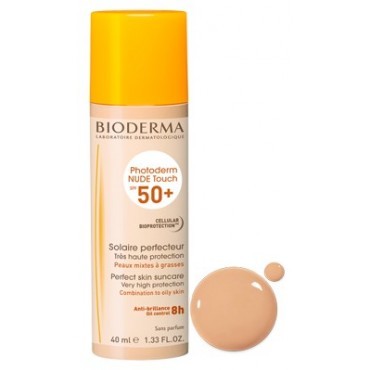 BIODERMA PHOTODERM NUDE TOUCH SPF 50+ TEINTE CLAIRE